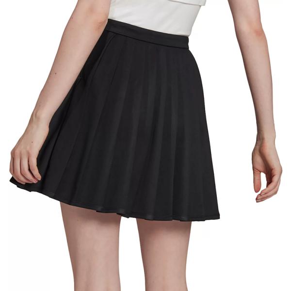 High Quality Custom Logo Black Pleated Sport Tennis Skirts Women Golf Dress For Gym