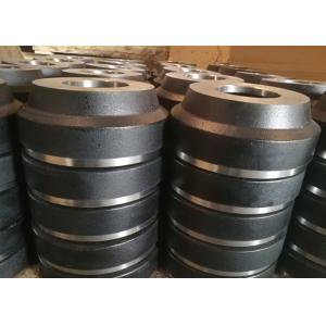China Green Casting Forklift Truck Parts  Brake Drum Finish Painting Gray Iron Material on sale