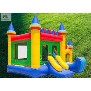 Colorful Toddler Infltable Jumping House Oxford Fabric Double - Triple Stitching