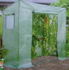 Polyethylene Walk In Tunnel Greenhouse UV Protection Strong Impact Resistance