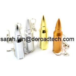Quality Metal Bullet Shaped Gift USB Drives for sale