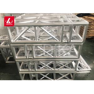Bridge Uplighting Aluminum Square Truss Tower Pillars / Square Tubing Trusses