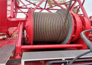 Quality Offshore Platform Wind Powered Lifting Crane Winch Drum With Lebus Grooves for sale