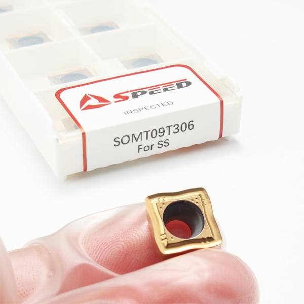 Precision Carbide Drill Inserts With SPMG WCMT SOMT Models Tungsten Carbide Cutter