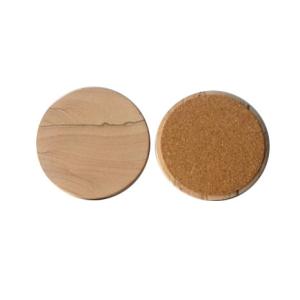 2017 Popular 4‘’ Absorbent Sandstone Coaster Customized Size and Printed Logo