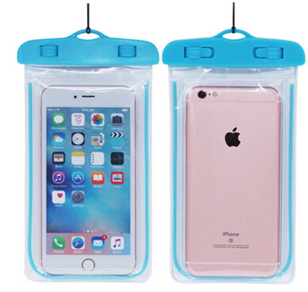 Buy Custom Plastic Pouches Packaging PVC Waterproof Phone Pouch Bag at wholesale prices