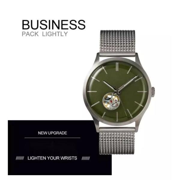 RoHS 42mm Men'S Automatic Mechanical Watch OEM Stainless Steel Automatic Watch