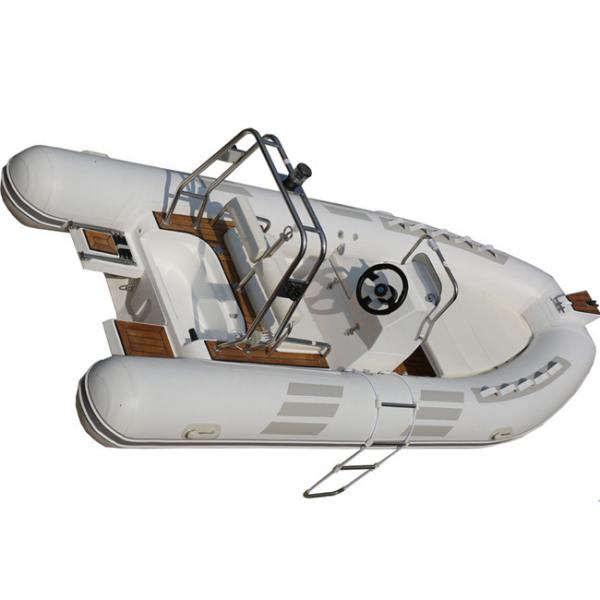 Buy Marine Equipment RIB 480D Rigid Fiberglass Inflatable with Outboard Motor at wholesale prices