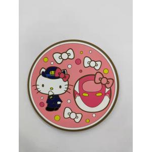 Heatproof Soft PVC Coaster No Spill Thermal Insulation Small Cute