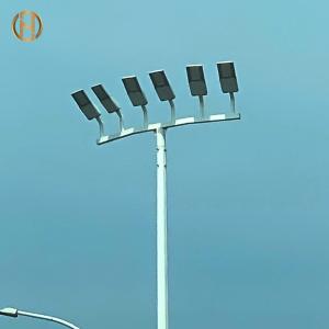 China 30m High Mast Pole With Lifting System And Hot Dip Galvanized Steel For Stadium Lighting And 50000 Hours Lifetime on sale