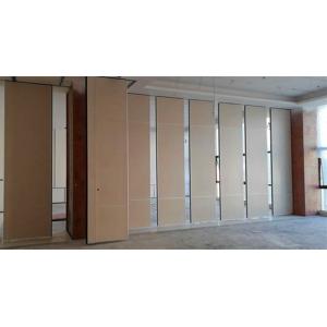 Melamine Conference Hall Folding Partition Walls Acoustic Sliding Sound Proof