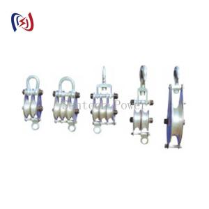 Aluminum Sheave Hoisting Tackle 100kN Lifting Block And Tackle