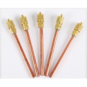 1/8" Brass Valve Heat Exchanger Components For Refrigerator