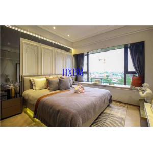 Timber Look 12A 24mm dual Glass Aluminum Wood Windows Reflective