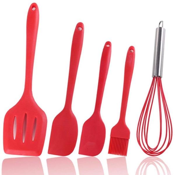 Baking Silicone Kitchen Tool Set For Easy Handing Storage Soft Cooking