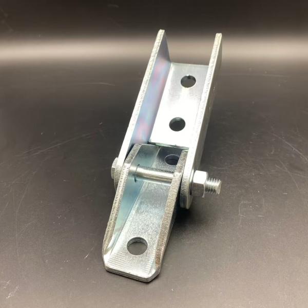 Buy Zinc Plated Adjustable Brace Fitting for Strut Channel at wholesale prices