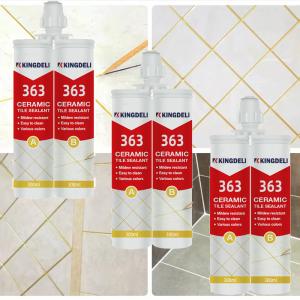 Quality 300ml Water Resistant Epoxy Tile Sealant Grout For Bathroom Wood Tile for sale