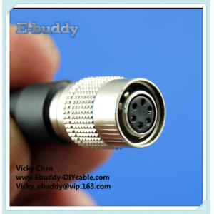 China cheap Hirose HR10 6pin male and female plug
