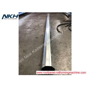 Octagon Pipe Shutter Door Roll Forming Machine With PLC Computer Control System