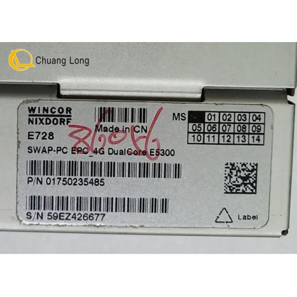 ATM Machine Parts Wincor Nixdorf SWAP-PC EPC 4G DualCore E5300 TPMen 01750235485 1750235485