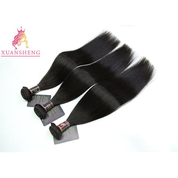 Unprocessed Straight Hair Bundles No Shedding And No Tangle 100g / 105g
