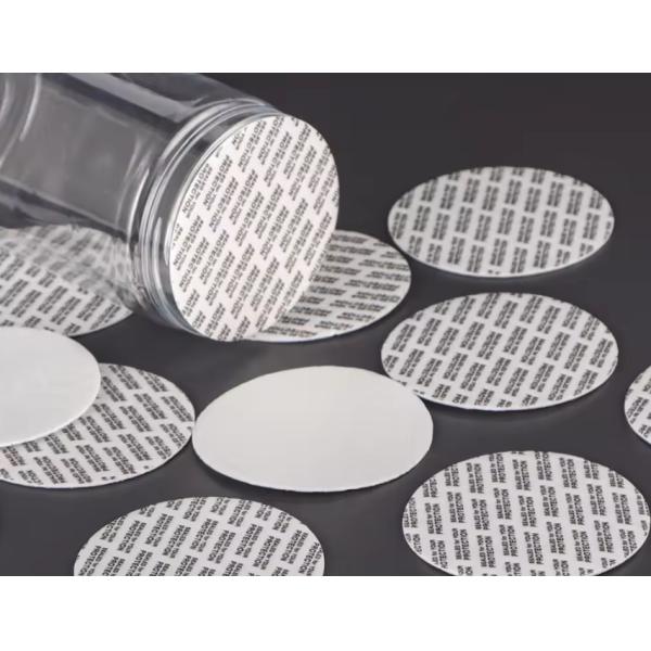 Pressure Sensitive Seal Gasket Press Cap Liners Foam Seals For Bottle Jar
