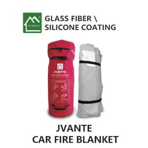 Car Glass Fibre Silicone Coating Fire Retardant Blanket Gray 4*6 6*8 6*9 10*12M