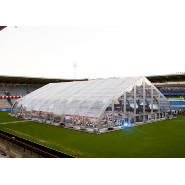 Buy Heart Shape 30x70m Clear Frame Tent For Concert Banquet at wholesale prices