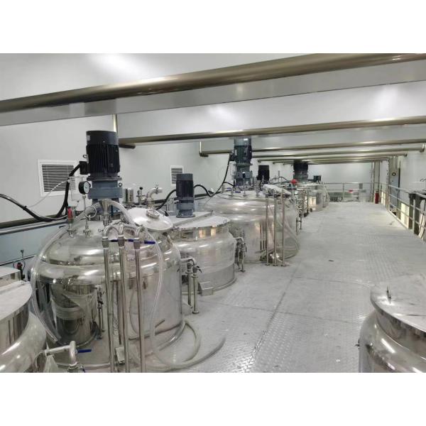 Automatic Stainless Steel Detergent Production Line With Customized Weight Capacity