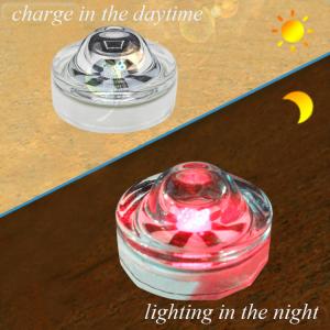 Cat Eye Reflector Solar Road Studs Pavement Marker Tempered Led Glass For