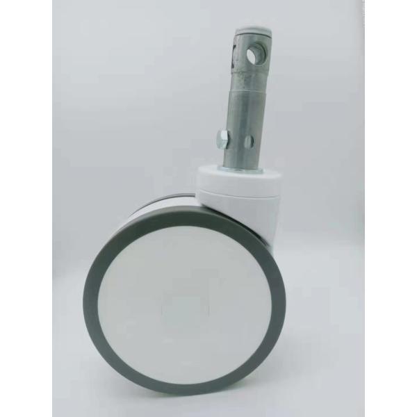Buy 5 inch central locking stem medical caster at wholesale prices