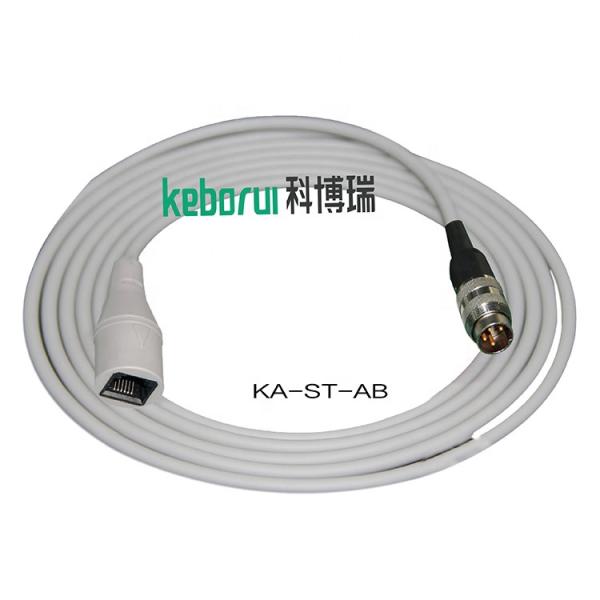 PVC Jacket TPU IBP Monitor Cable Compatible For Scott 4pin To Abbott Transducer