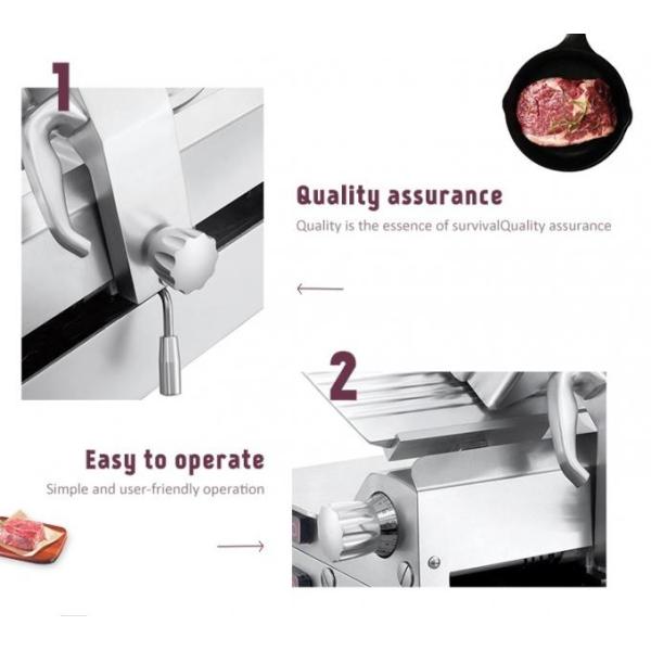 Safe Operate 12'' 0.25kw Meat Processing Machine