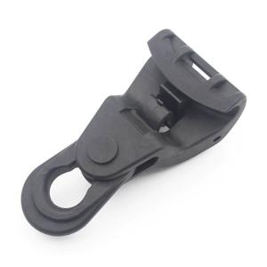 Black Plastic Dead End Suspension Clamp For ABC cable ADSS Cable