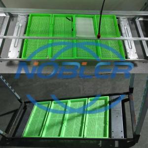 Removable Side Frame Danish Trolley Shelves Professional Flexible Design