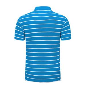 Flyita Breathable Blue Polo T Shirt 3D Embroidery Logo