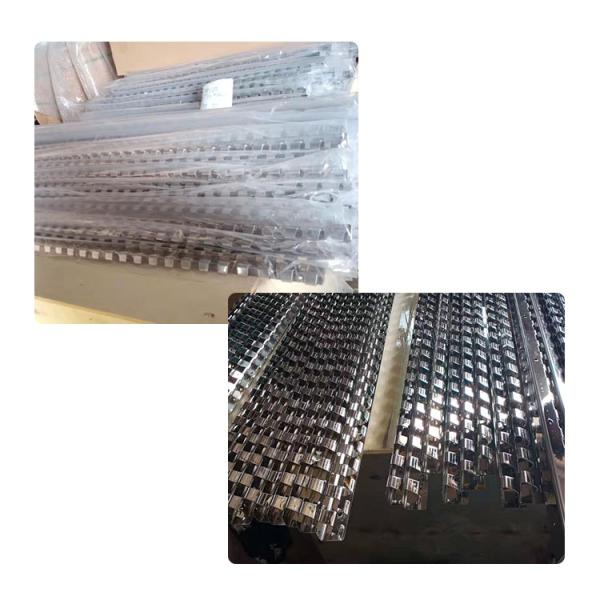 Ss201 Metal Stamping Parts Pvc Curtain Clip Keel Curtain