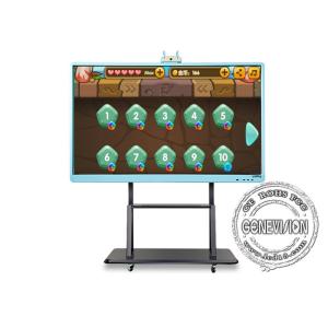 Wall Mounted AG Glass 400 Nits Touch Screen Whiteboard