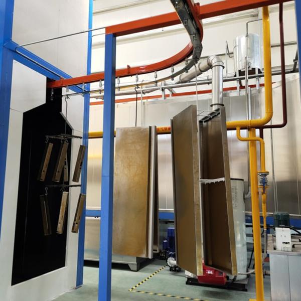 Buy PLC Automatic Powder Coating Line Production Equipment 50W at wholesale prices