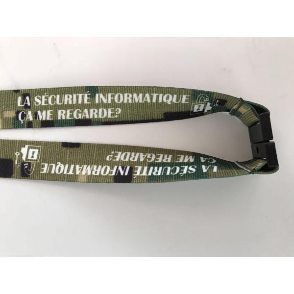 Print Polyester popular Silk Screen Lanyards Promotion gifts use