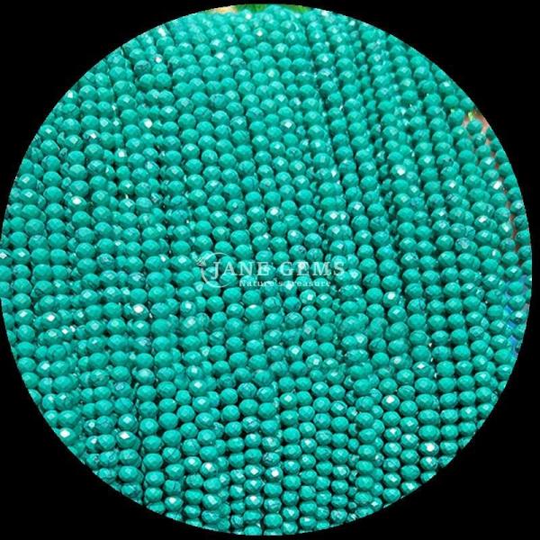 Origin Necklaces Gems Bead Prehnite Lapiz Lazuli Mini Faceted Loose Bead Strands Suitable for Assorted Color