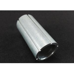 China Customized Aluminum Grooved Bushing Silver Oxidation 30 X 60 X 20 mm on sale
