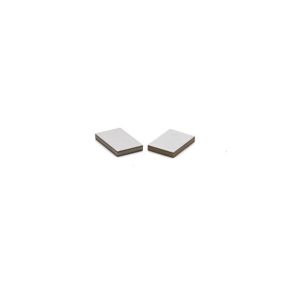 390KHz Piezoelectric Ceramics Rectangular PZT Element Transducer For Bubble