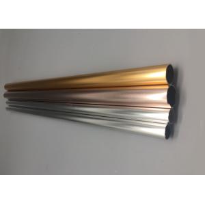 T5 T6 Polished Anodised Aluminium Tube Anodized Round Aluminium Extrusion