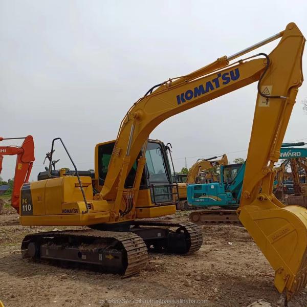 11000 KG Used Komatsu PC110-8 Hydraulic Crawler Excavator with Original Hydraulic Pump