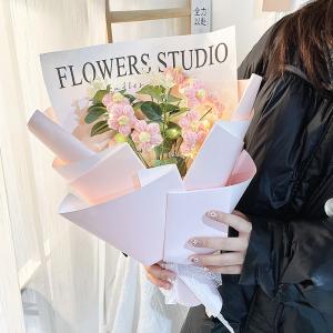 Beautiful simulation flower plush bouquet 520 Mother's Day eternal flower gift