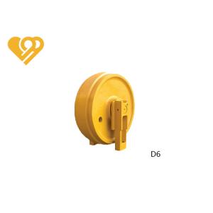 Heavy Duty Front Idler Assembly , Yellow D31 Bulldozer Idler Replacement