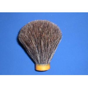 Quality Men Horse Hair Shaving Brush Knot / Brown Color 24mm Beard Head for sale