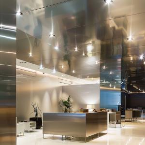 Ceiling Mounted Elegant Stainless Steel Ceiling Panels For High - End Spaces