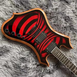 Custom Zakk Wylde Audio in Kinds Color Electric Guitar with Bound Ebony
